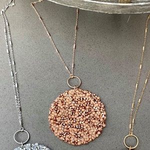 Bronze Medallion Necklace - New